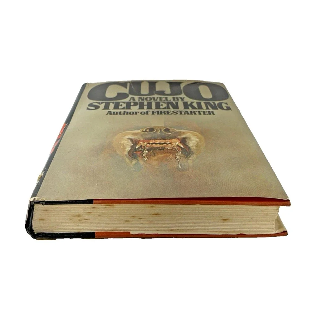Cujo by Stephen King Vintage 1981 Viking Press First Edition Hardback Book